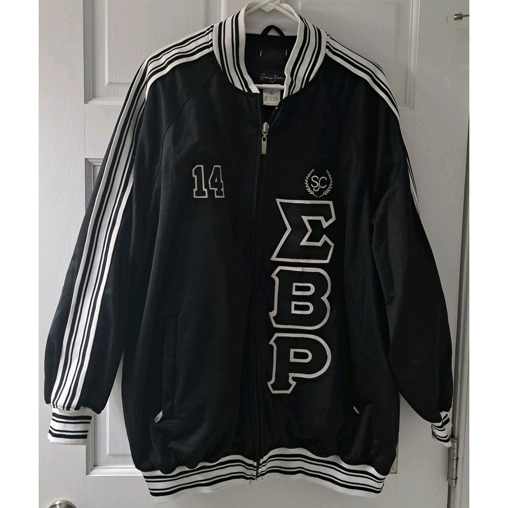 Mens Vintage 3XL Sean John‎ Varsity Sigma Beta Rho Jacket Streetwear